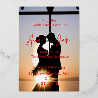 Special Foil invitation