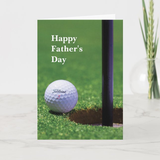 Special for that Golfer Father's Day Card (Front)