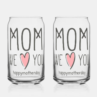 Special for Your Mother Can Glass