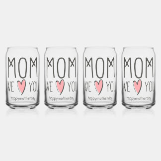 Special for Your Mother Can Glass