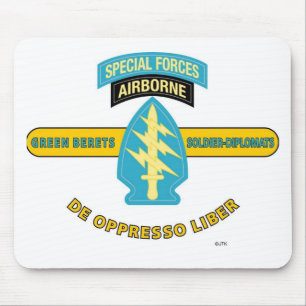 SPECIAL FORCES AIRBORNE "DE OPPRESSO LIBER" MOUSE PAD