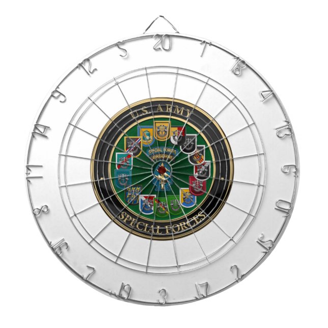 Special Forces Flash Dartboard (Front)