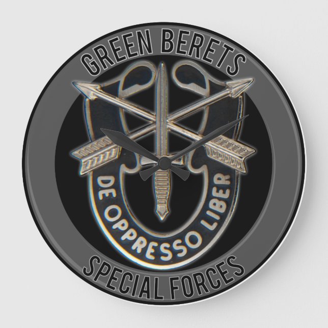 Special Forces GB Large Clock (Front)