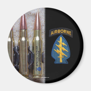 special forces green berets group vietnam Magnet