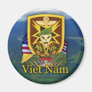 special forces green berets mac v sog nam Magnet