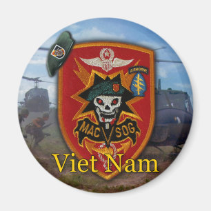 special forces green berets macvsog vietnam  magnet
