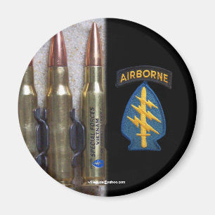 special forces green berets patch vietnam Magnet