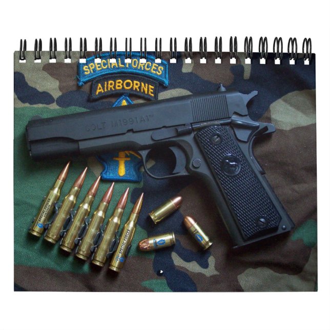 Special Forces Green Berets SF SFG Veterans Calendar (Cover)