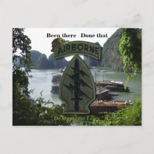 special forces green berets sf sof vietnam nam war postcard