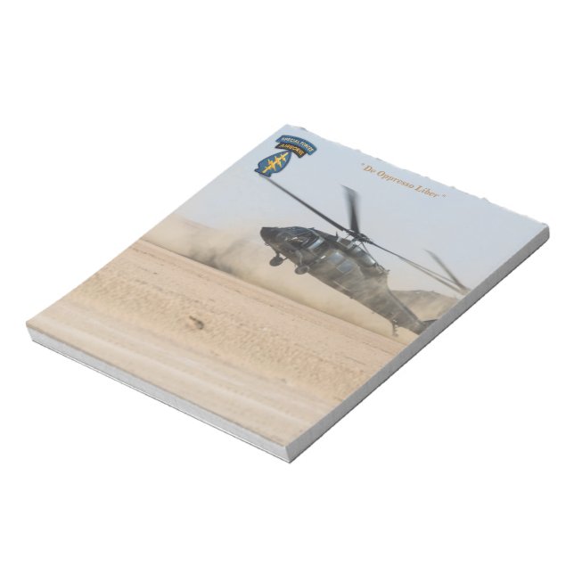 Special forces green berets sfg sf veterans patch notepad (Rotated)