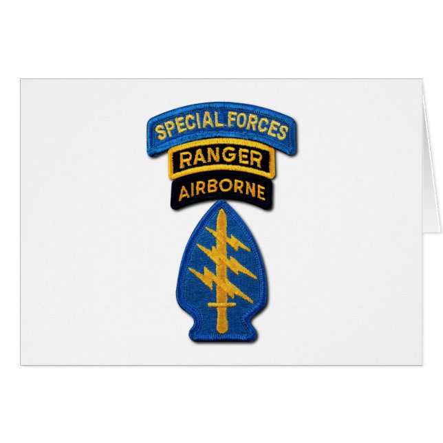 Special Forces Group Green Berets SF SOF SFG SOC (Front Horizontal)