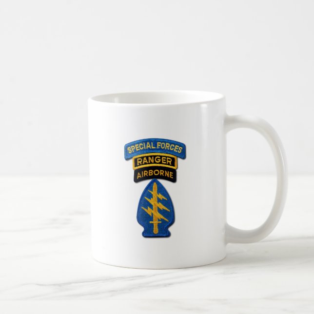 Special Forces Group Green Berets SF SOF SFG SOC Coffee Mug (Right)