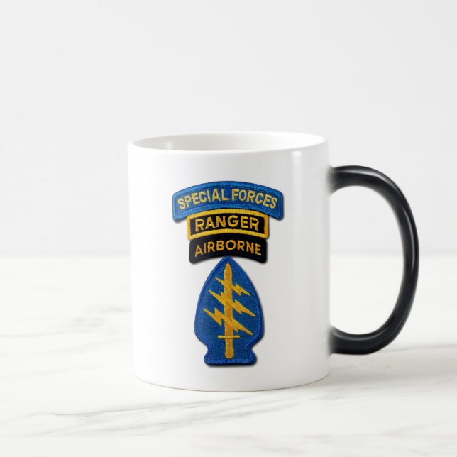 Special Forces Group Green Berets SFG SF Veterans Magic Mug (Right)