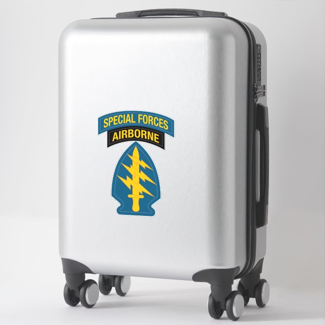 Special Forces insignia Airborne Tab (Suitcase)