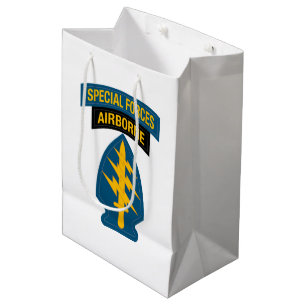 Special Forces insignia Airborne Tab Medium Gift Bag