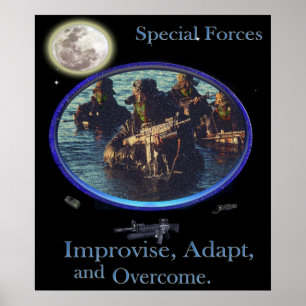 special forces military poster