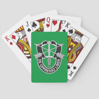 Special Forces Playing Cards