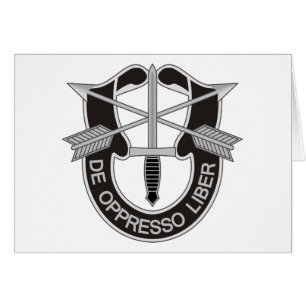 Special Forces SF De Oppresso Liber