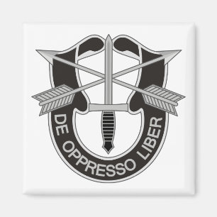 Special Forces SF De Oppresso Liber Magnet