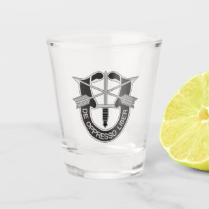 Special Forces SF De Oppresso Liber Shot Glass