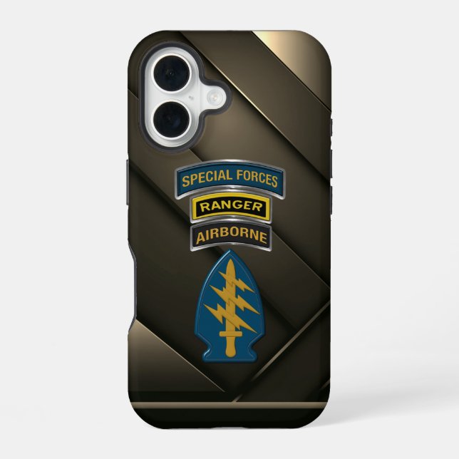 Special Forces SF iPhone 16 Case (Back)