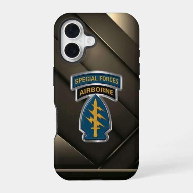 Special Forces SF iPhone 16 Case (Back)