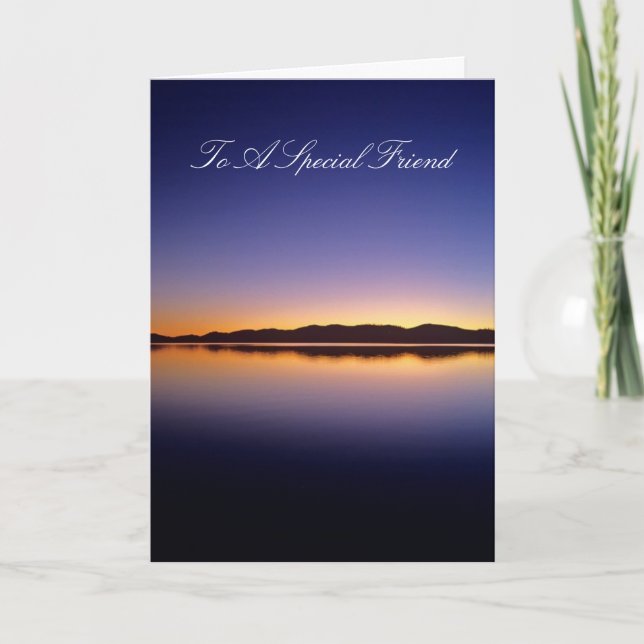 Special friend greeting cards (Front)