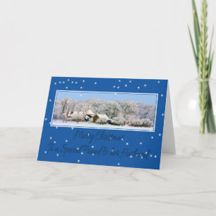 Special Friend & her Husband Merry Christmas card