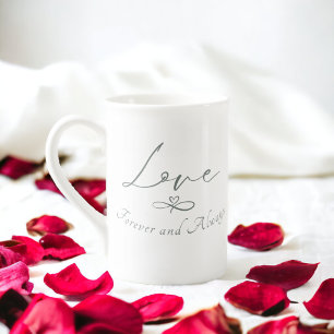 Special gift China mug Love forever always 