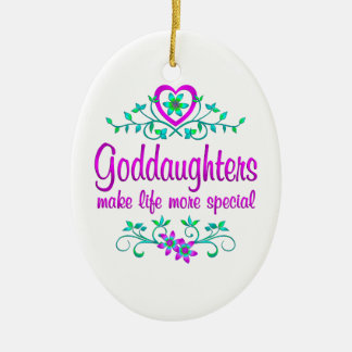 Special Goddaughter Ceramic Ornament