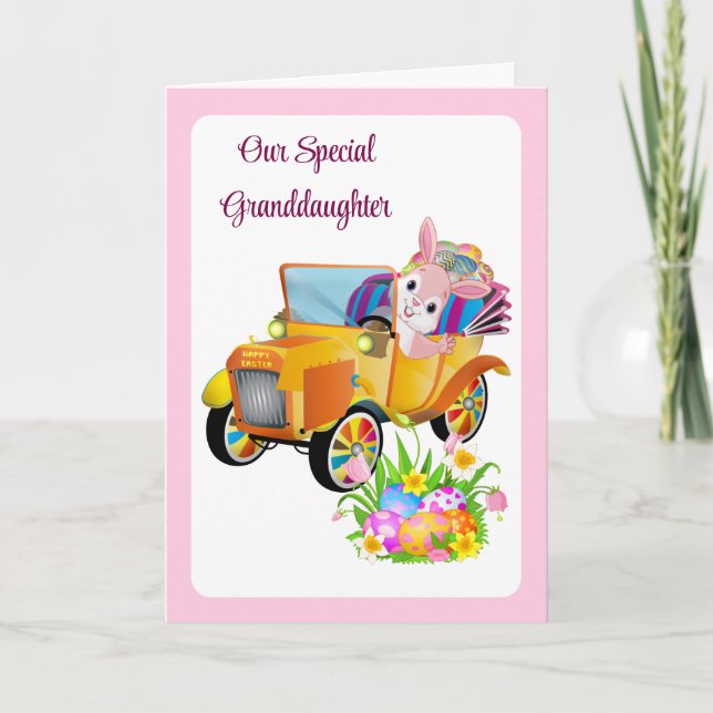 Special Granddaughter Easter Card (Front)