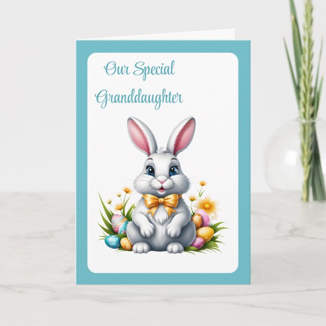 Special Granddaughter Easter Card (Front)