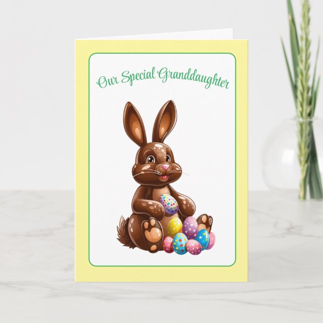 Special Granddaughter   Holiday Card (Front)