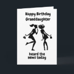SPECIAL *GRANDDAUGHTER* TURNS **16**  CARD<br><div class="desc">A NEW AND UNIQUE WAY TO SAY HAPPY BIRTHDAY TO A "FAV GRANDDAUGHTER TURNING 16th" ON HER BIRTHDAY AND THANKS FOR STOPPING BY ONE OF MY EIGHT STORES. *YOU CAN CHANGE THE AGE AND THE VERSE ON ALL OF MY CARDS*</div>