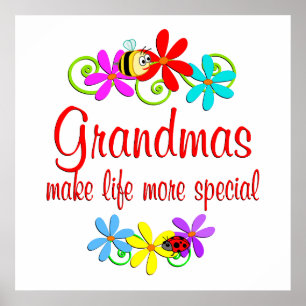 Special Grandma Poster