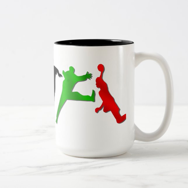 Special handball players handball mug (Right)