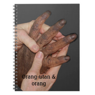 Special Hands Orangutan Notebook