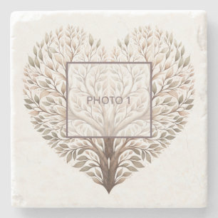 Special Heart Photo Stone Coaster