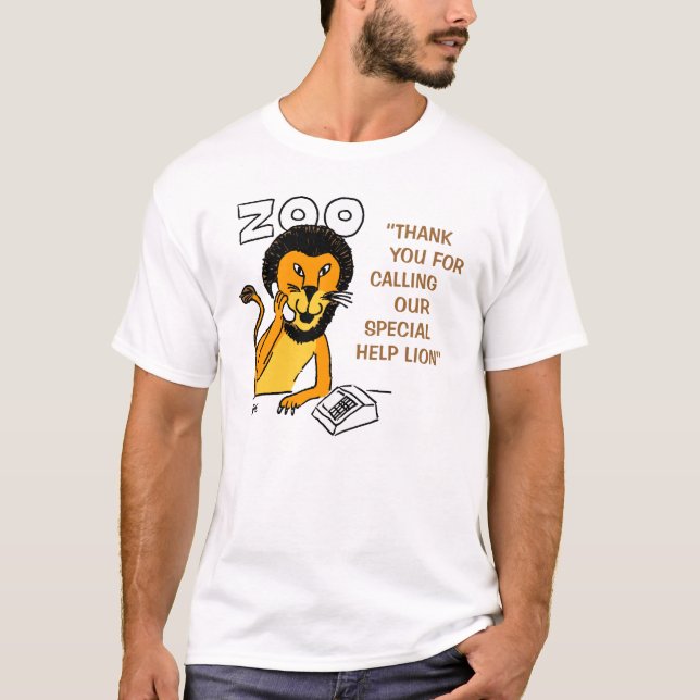 Special Help Lion T-Shirt (Front)