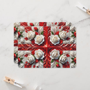 Special invitations with English Roses