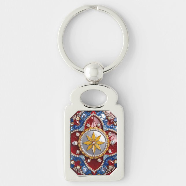 Special keychain with Colombia Colours Design (Front)