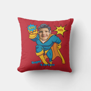 Special Kids 🌟 Greatest Superhero Comic Kid's Cushion