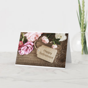 "SPECIAL LADY RETIRES" CARD