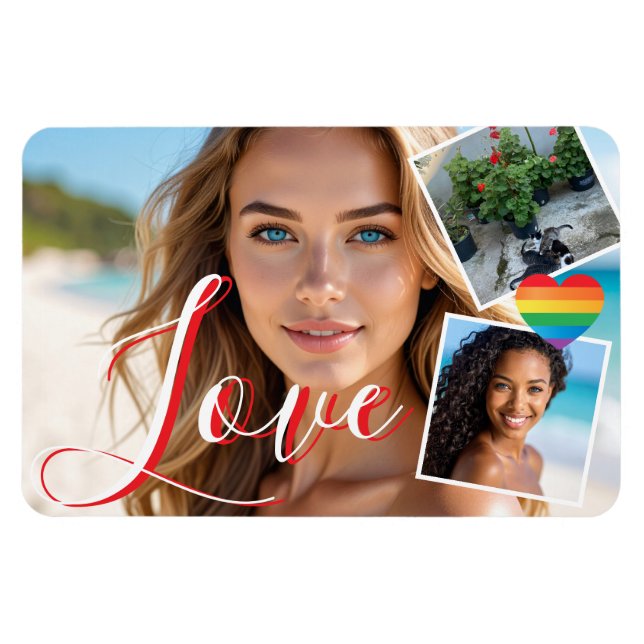 Special love gift  magnet (Horizontal)