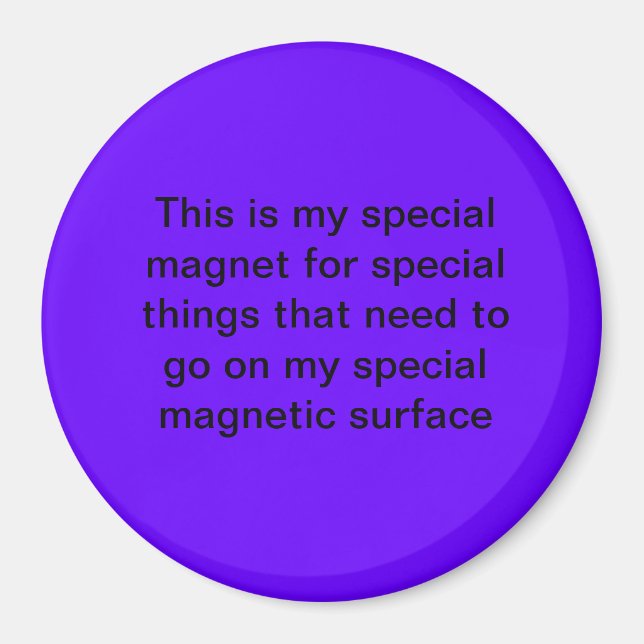 special magnet (Front)