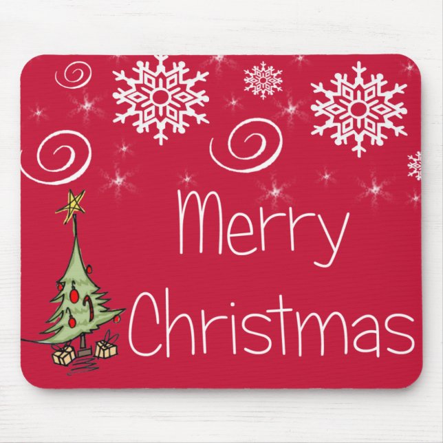 Special Merry Christmas Mouse Pad (Front)