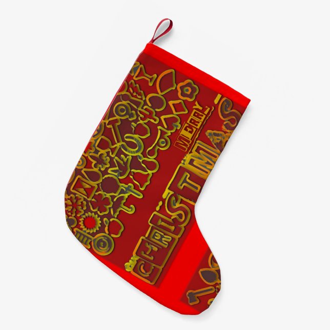 Special Merry Christmas Stocking (Front (Hanging))