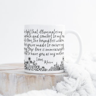 Special Message for Mum, Gratitude Mug