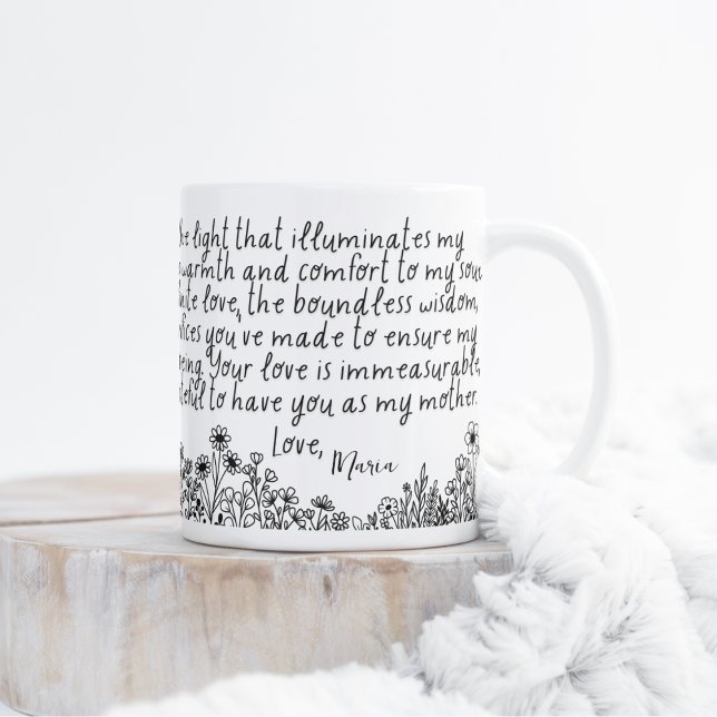 Special Message for Mum, Gratitude Mug (Creator Uploaded)