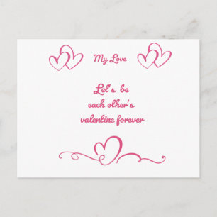 Special message for spacial one.....  postcard